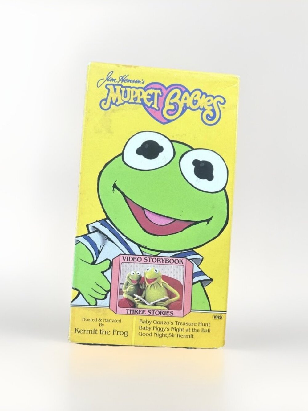 Muppet Babies Video Storybook Three Stories VHS 1988 Jim Henson.